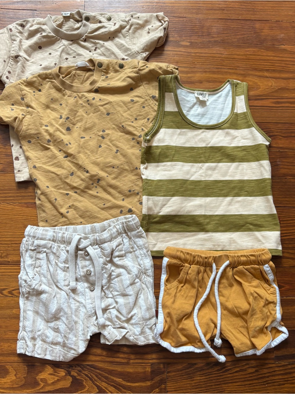 Kidwild organic boys summer bundle 18-24 months